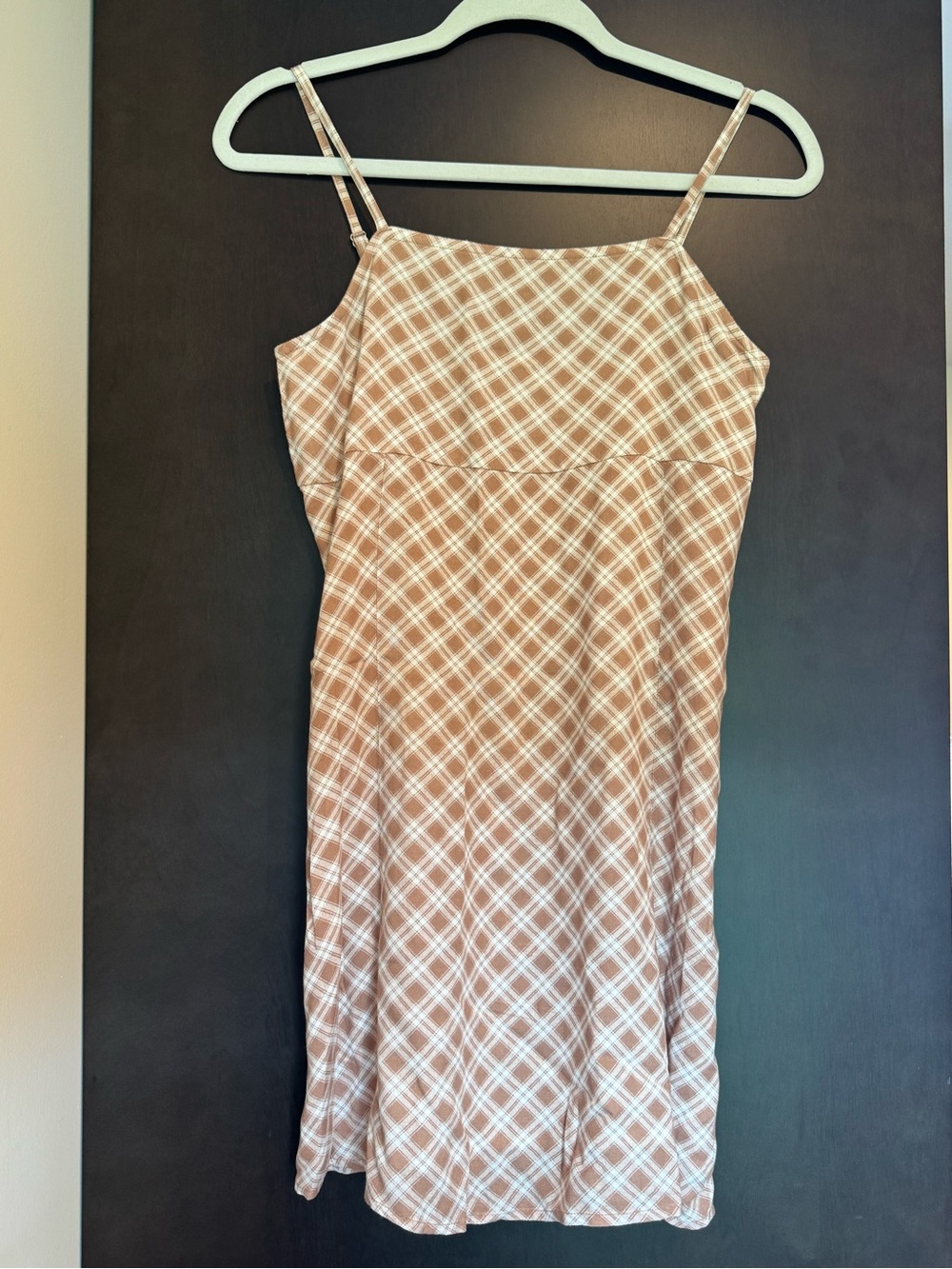 ABERCROMBIE KIDS Brown/White Summer Dress